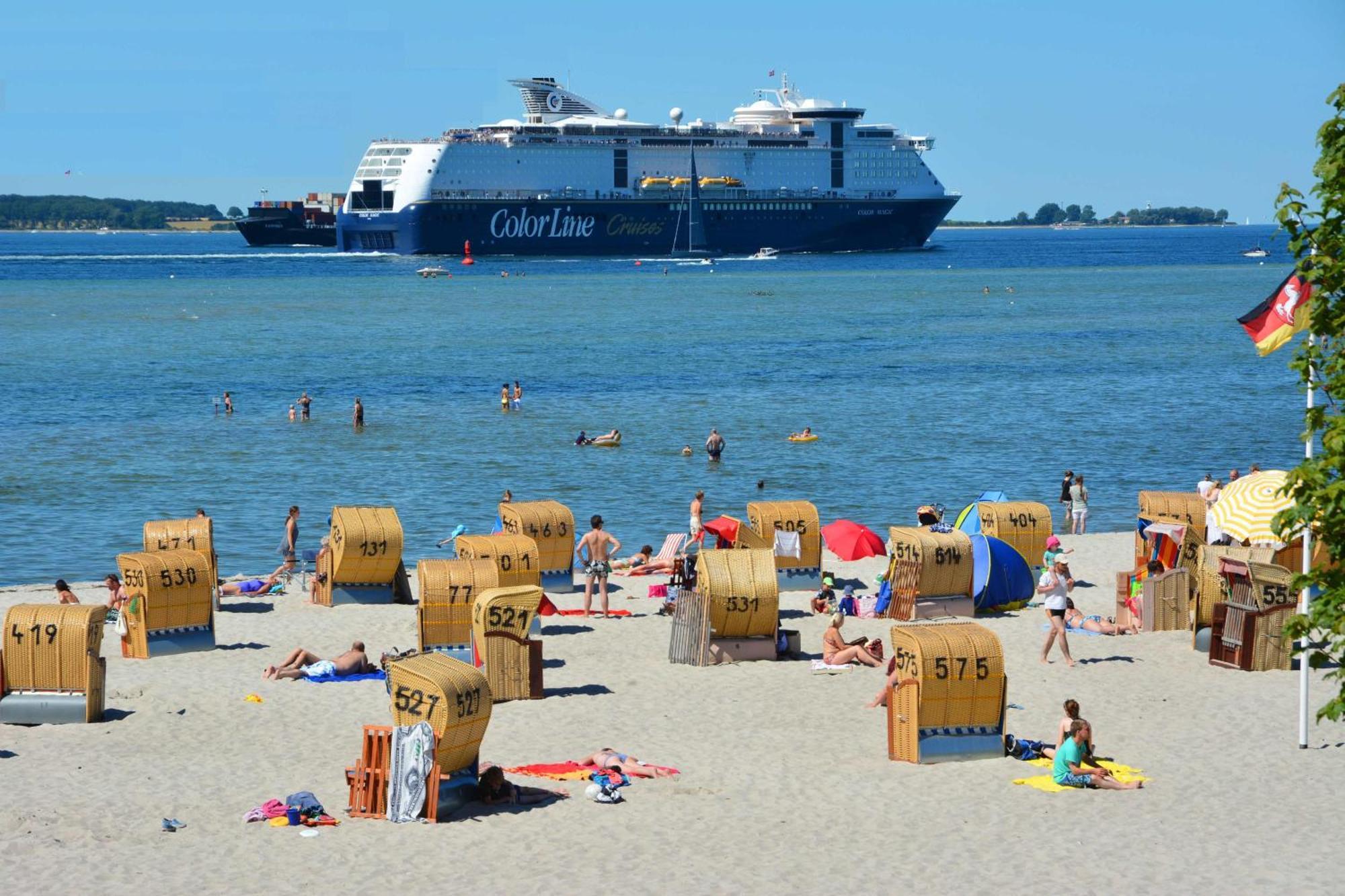 Haus Panorama Laboe Beachview 外观 照片